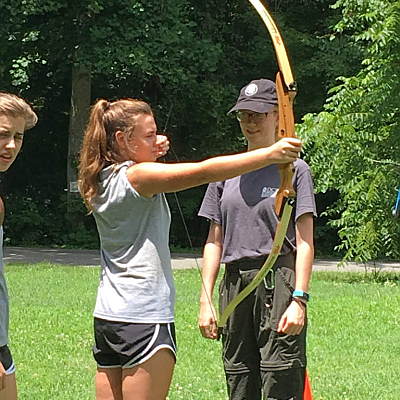 Familiy Archery, Familienausflug Bogenschießen