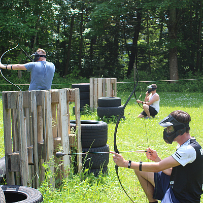 Junggesellenabschied Archery Combat